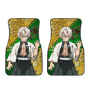 Demon Slayer Sanemi Shinazugawa Car Floor Mats Anime Car Accessories Nearkii