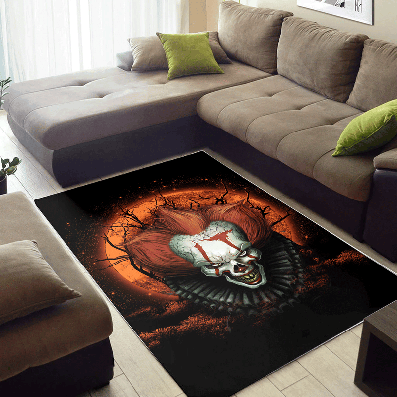 It Horror Movie Moonlight Area Carpet Rug Home Decor Bedroom Living Room Decor Nearkii