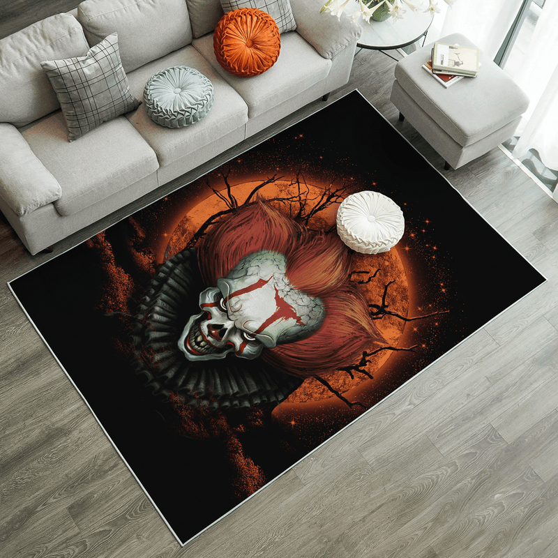 It Horror Movie Moonlight Area Carpet Rug Home Decor Bedroom Living Room Decor Nearkii