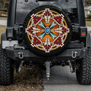 Boheimian Native American Camping Art Jeep Car Spare Tire Cover Gift For Campers Nearkii