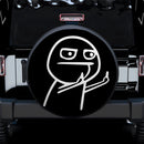 Funny Middle Finger Meme Jeep Car Spare Tire Covers Gift For Campers Nearkii