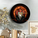 IT Horror Movie Pennywise Moonlight Halloween Wood Wall Clock Nearkii