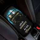 Rick And Morty Moonlight Halloween Jeep Funny Premium Custom Armrest Center Console Cover Car Accessories Nearkii