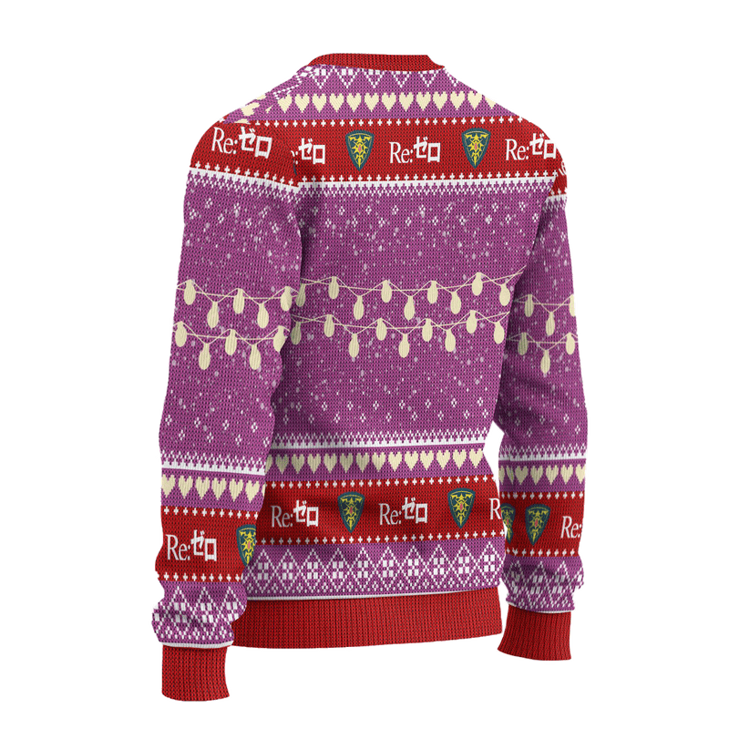 Ram Anime Ugly Christmas Sweater Custom Re Zero Xmas Gift Nearkii