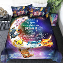 Eevee Moon Pokemon Bedding Set Duvet Cover And Pillowcases Nearkii