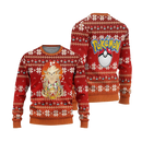 Pokemon Arcanine Ugly Christmas Sweater Anime Xmas Gift Nearkii