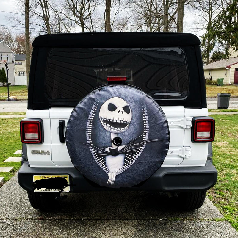 Jack Nightmare Before Christmas Zipper Car Spare Tire Gift For Campers Nearkii