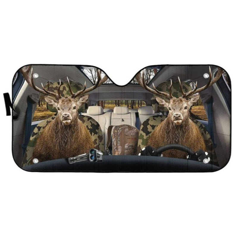 Deer Custom Car Auto Sun Shades Windshield Accessories Decor Gift Nearkii