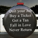Quit Your Job Quote Funny Spare Tire Covers Gift For Campers Nearkii