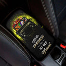 Scooby Doo Funny Drive Jeep Moonlight Halloween Premium Custom Armrest Center Console Cover Car Accessories Nearkii