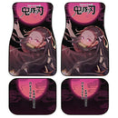 Demon Slayers Car Foor Mats Nezuko Anime Car Accessories Nearkii
