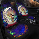 Groot Hold Jack Skelington Love You To The Moon Galaxy Premium Custom Car Seat Covers Decor Protectors Nearkii