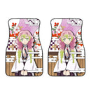 Mitsuri Kanroji Car Floor Mats Custom Demon Slayer Anime Car Accessories Nearkii