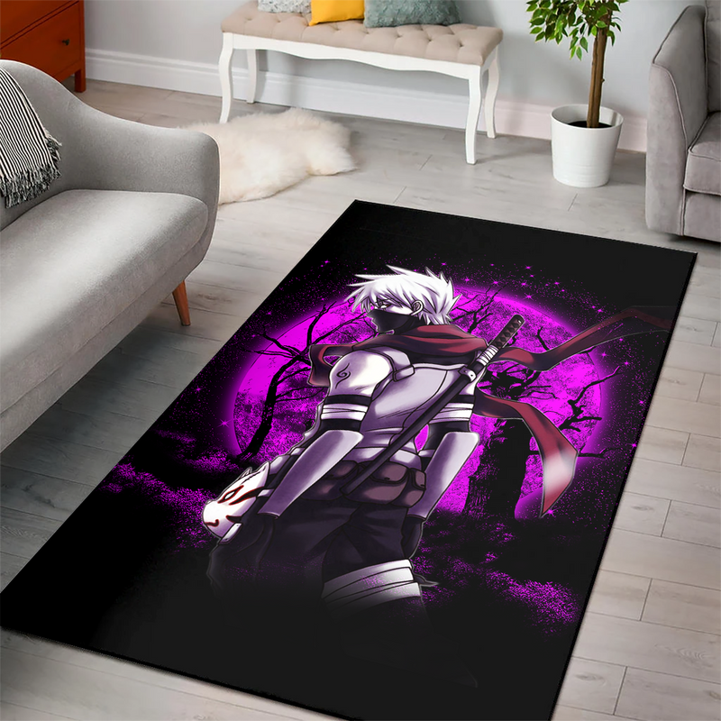 Kakashi Anbu Moonlight Area Carpet Rug Home Decor Bedroom Living Room Decor Nearkii