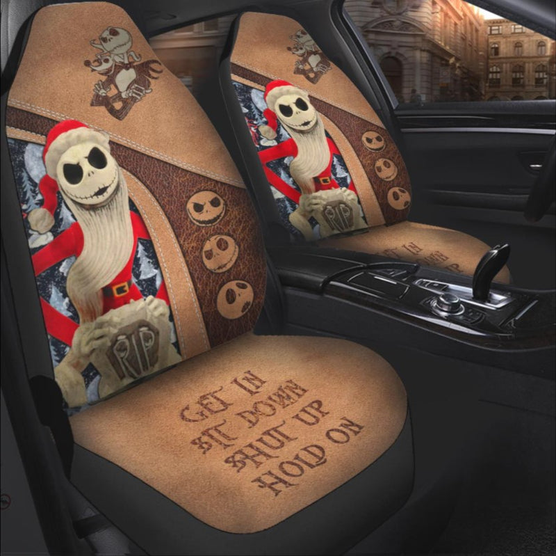 Nightmare Jack Skellington Santa Claus Car Seat Cover Nearkii