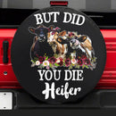 But Heifer, Farm Animals, Covid Camping Car Spare Tire Cover Gift For Campers Nearkii