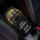 Spy X Family Yor And Anya Ride Jeep Moonlight Halloween Funny Premium Custom Armrest Center Console Cover Car Accessories Nearkii