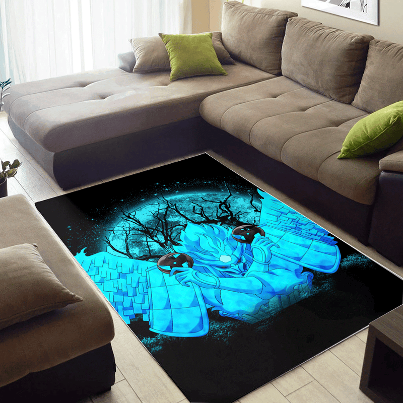 Kakashi Perfect Susano Moonlight Area Carpet Rug Home Decor Bedroom Living Room Decor Nearkii