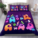Purple Among Us Bedding Set Nearkii