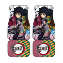 Demon Slayers Giyuu And Shinobu Car Floor Mats Anime Car Accessories Nearkii