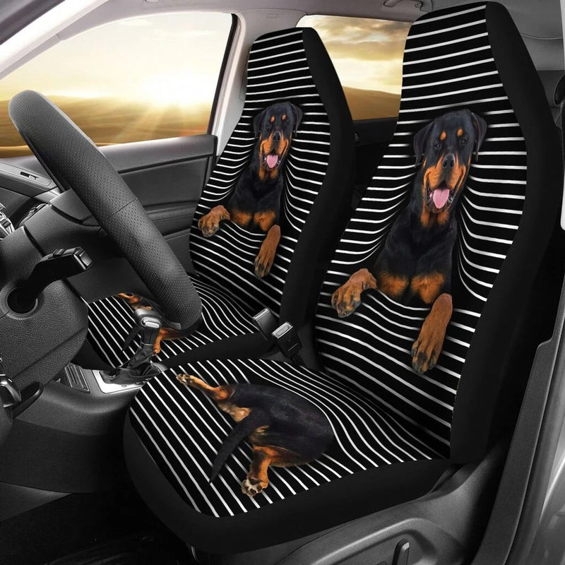 Rottweiler Custom Car Seat Covers Nearkii