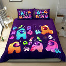 Purple Among Us Bedding Set Nearkii
