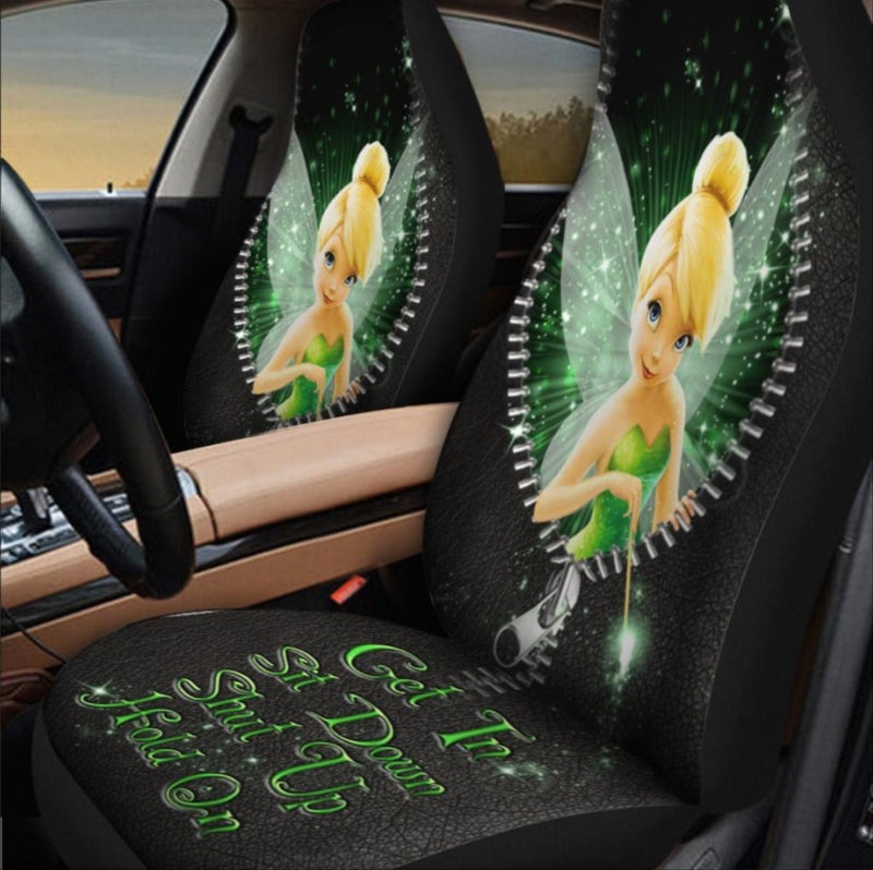 Tinker Bell Get In Sit Down Shut Up Hold On Car Seat Cover Nearkii