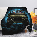 Squirtle Gangster Pokemon Halloween Moonlight Premium Blanket Blanket Nearkii