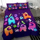 Purple Among Us Bedding Set Nearkii