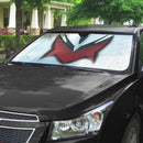 Power Rangers Dino Thunder White Ranger Helmet Custom Car Auto Sunshade Windshield Accessories Decor Gift Nearkii