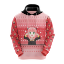 Pink Spy X Family Anya Christmas Hoodie Amazing Gift Idea Christmas Gift Nearkii