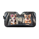 Custom Car Auto Sunshade Corgi Amazing Best Gift Ideas 2023 Nearkii
