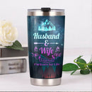 Husband And Wife Camping Camfire Tumbler 1 2023 Nearkii