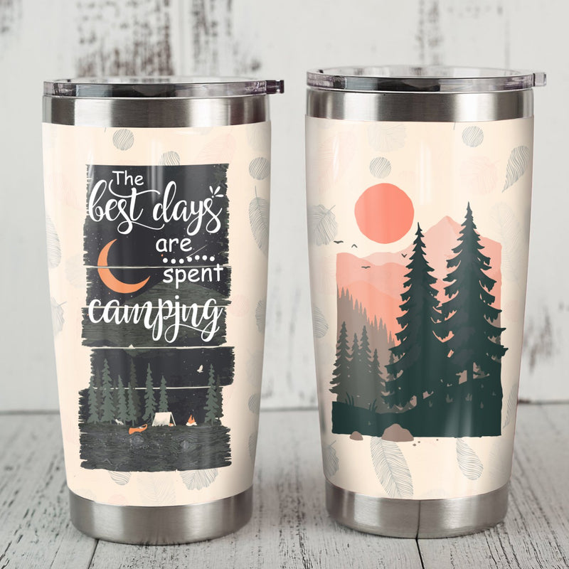 The Best Days Are Spent Camping Camfire Tumbler 2 2023 Nearkii