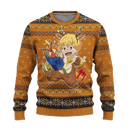 Zenitsu Demon Slayer Anime Ugly Christmas Sweater Xmas Gift Nearkii