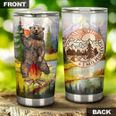 Bear Beer Camping Camfire Tumbler 13 2023 Nearkii