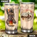Bear Beer Camping Camfire Tumbler 9 2023 Nearkii
