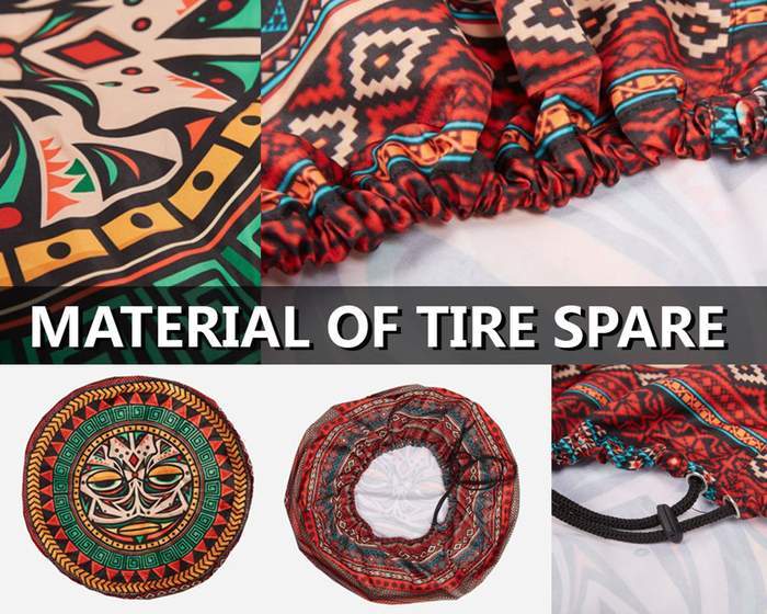 Hike More, Worry Less Mountains (ANY COLOR) Spare Tire Covers Gift For Campers Nearkii