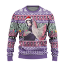 Demon Slayer Shinobu Kochou Anime Ugly Christmas Sweater Xmas Gift Nearkii