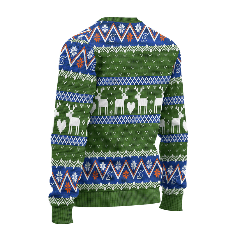 Shikamaru Nara Ugly Christmas Sweater Custom Naruto Anime Xmas Gift Nearkii