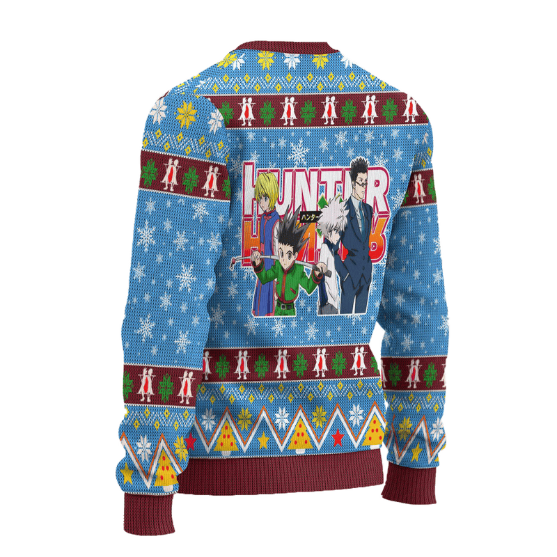 Kite Anime Ugly Christmas Sweater Hunter x Hunter Xmas Gift Nearkii