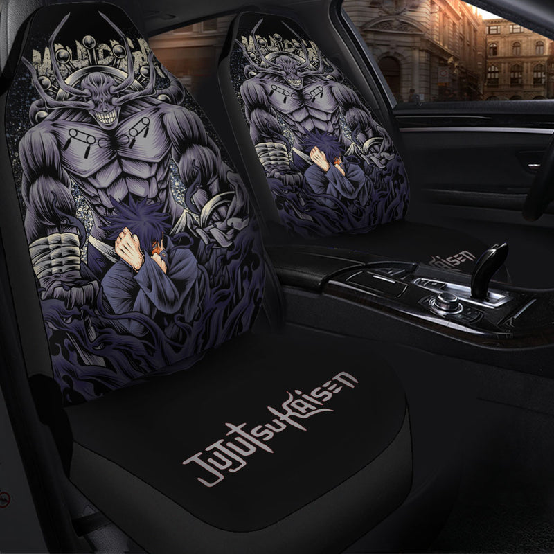 Mahoraga Megumi Jujutsu Kaisen Premium Custom Car Seat Covers Decor Protectors Nearkii