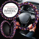 Groovy 60s Hippie Car Steering Wheel Cover Nearkii