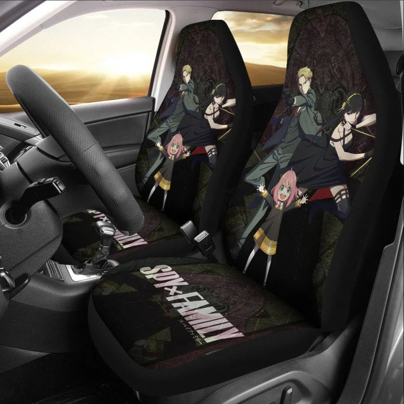 Loid Yor And Anya Forger Spy x Family Premium Custom Car Seat Covers Decor Protectors Nearkii