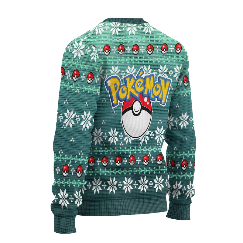 Pokemon Bulbasaur Anime Ugly Christmas Sweater Xmas Gift Nearkii