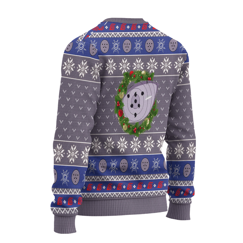 Sasuke Rinnegan Ugly Christmas Sweater Naruto Anime Xmas Gift Nearkii