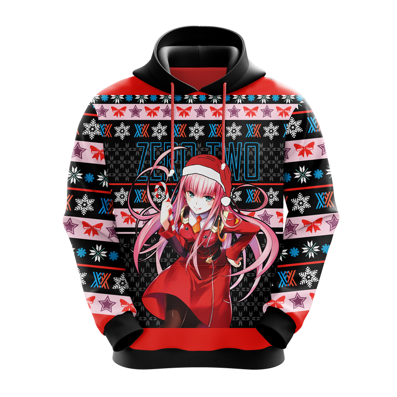 Darling In The Franxx Zero Two Christmas Hoodie Amazing Gift Idea Christmas Gift