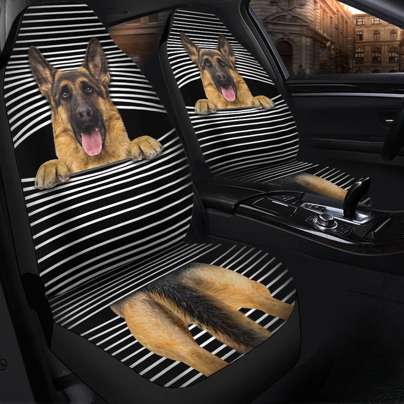 German Shepherd Premium Custom Car Seat Covers Decor Protectors Nearkii