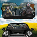 God Of War Kratos And Atreus Car Auto Sunshades Nearkii
