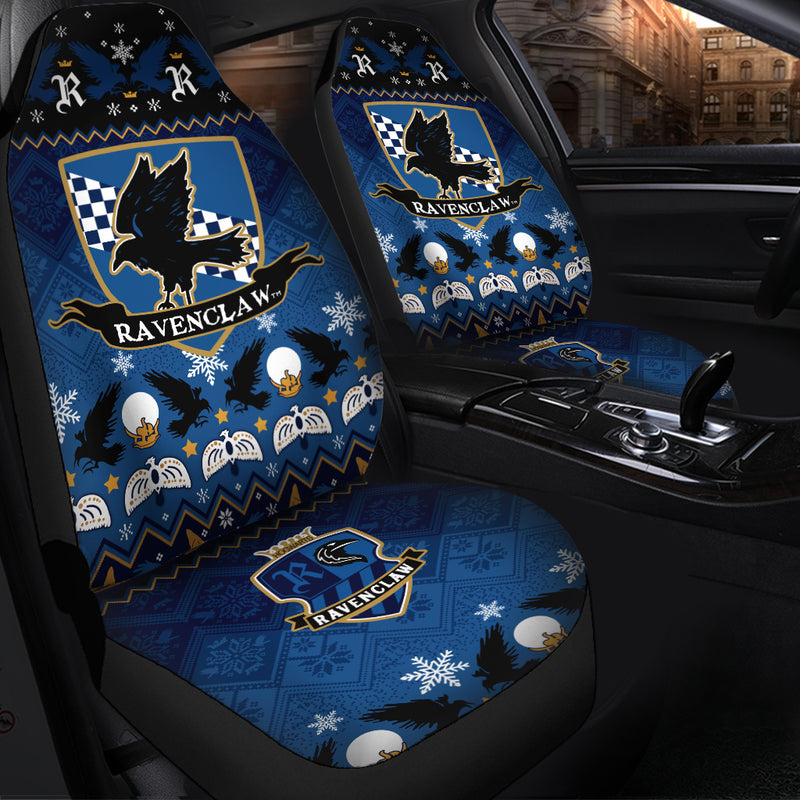 Harry Potter Ravenclaw Christmas Premium Custom Car Seat Covers Decor Protectors Nearkii
